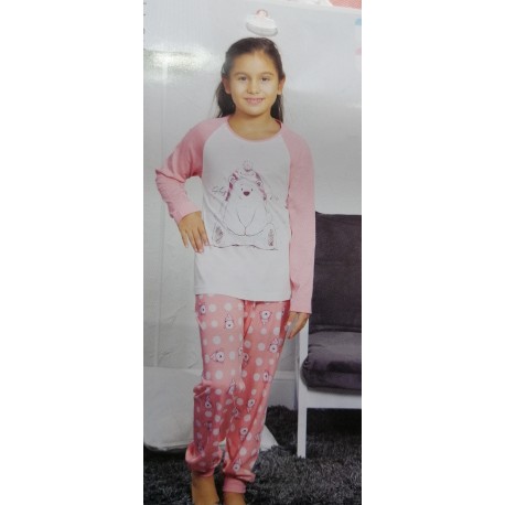 Knox Pijama barbati cu pantalon si maneca scurta