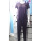 Pijama dama vascoza cu maneca scurta si pantalon lung.